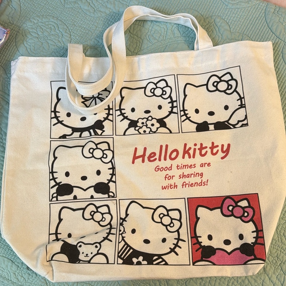 Hello Kitty tote bag good condition